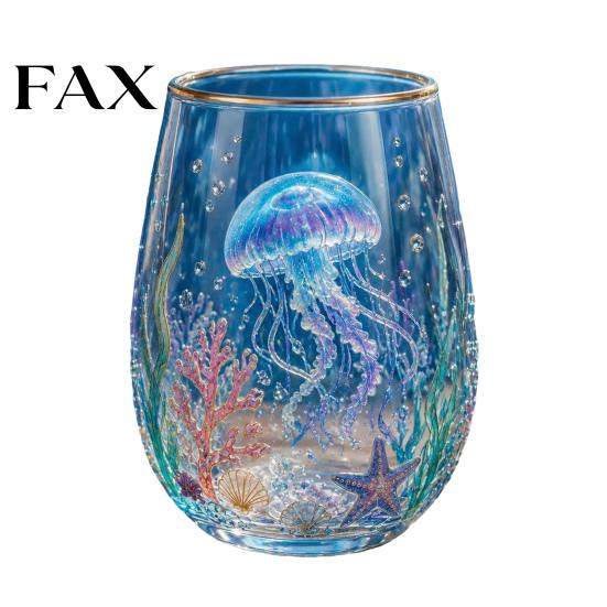 Nature Themed Glassware Sea Turtle Glass Tumbler, Ocean Theme Drinking Mug, Borosilicate Tea Cup For Loose Leaves for Coffee Juice, Beach Gift Lovers D