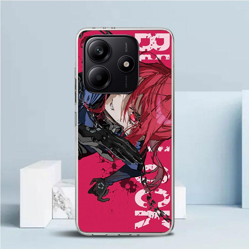Blue Lock Chigiri Hyoma Phone Case For Xiaomi Redmi Note 15 14 14S 13 12S 12 Pro Plus 11S 11 11T 11E 10S 10 + Soft TPU Back Cove
