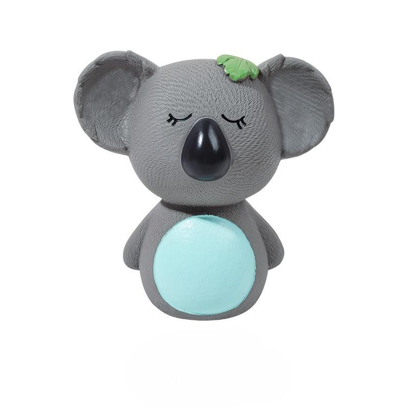 Pet Toy Latex Sound-making White Cow Powder Pig Cute Stress-relieving Dog Toy Will Make Noise Koala-shaped Toy