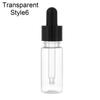 15ml PET Refillable Bottle Perfume Container Dropper Bottle Jars Vials With Pipette Sample Container Essential Oil Bottles Tools