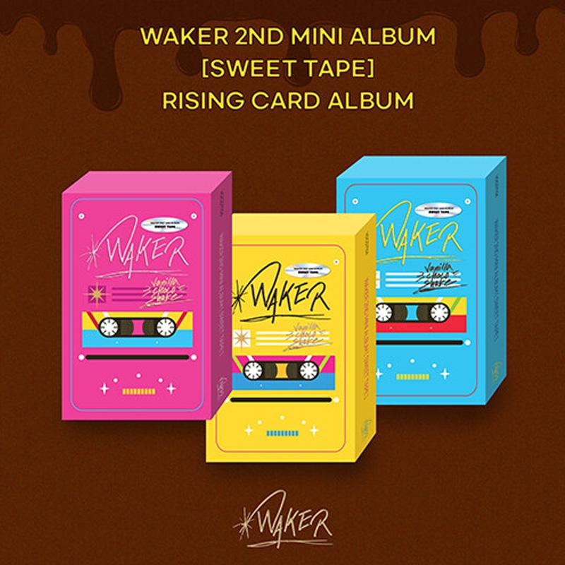 WAKER 2. minialbum Sweet Tape [ALBUM RISING CARD]