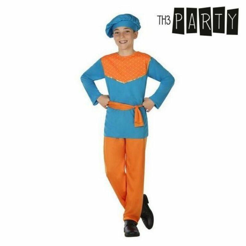 Th3 Party-Disfraz para Niños Paje Azul 4 pcs 5-6 Años