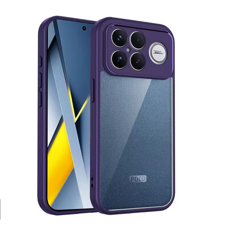 

Для Xiaomi Poco F8 Ultra 5G Чохол Подушка Безпеки Ударостійкий Силіконовий Бампер Прозора Матова Задня Кришка Жорсткий Чохол для Телефона для Poco F8Ultra Poco F8 ultra