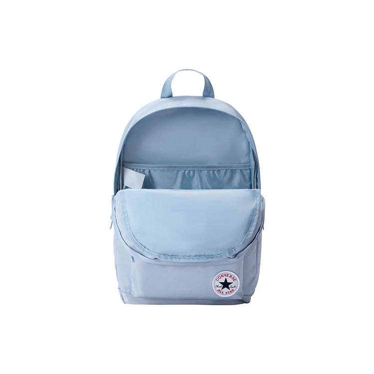 Converse Zaino alla moda in poliestere di grande capacità Zaino unisex Blu Nebbia Leggero CV2443020PS-001