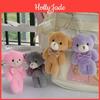 Soft Plush Teddy Bear Backpack Keychain Child's Holiday Gift Idea
