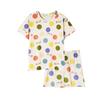Summer Simple Casual Pajamas Women's Summer Round Neck T-shirt Short-sleeved Shorts Set Age-reducing Women's Loungewear
