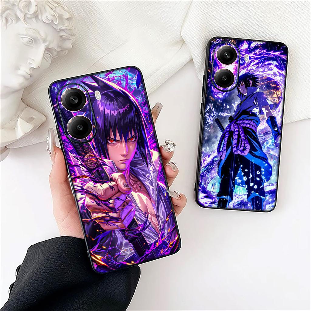Wallpaper Narutos Sasuke Uchiha Phone Cover for Xiaomi Poco C85 C65 C75 X7 X6 M6 M8 F7 F8 Ultra F6 Pro 4G 5G Protective Case