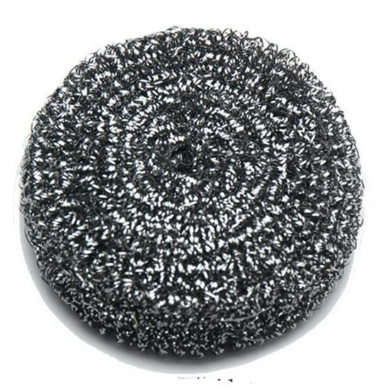 Bilă Mare de Curățat Bucătăria din Oțel Inoxidabil - Perie de Oală pentru Decontaminare Casnică