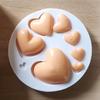 Chocolate Mold Safe No Residue Non-stick Silicone Bear Heart LOVE Pattern Baking Mould for Valentine's Day