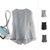 [billevan] Vest Ladies Single Item Office Clothes Office Interview Fashionable Dress Slimmer Woman Sleeveless Gilet Commute Recruitment (JP, Alphabet,