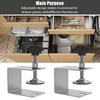 4-Pack Stainless Steel Drawer Clamps, Heavy-Duty Adjustable Installation Jig for Cabinet & Furniture Assembly
