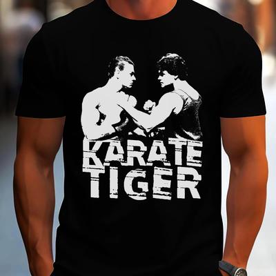 Van Damme Karate Tiger No Retreat No Surrender Shirt Jean Claude 80s Retro Tee