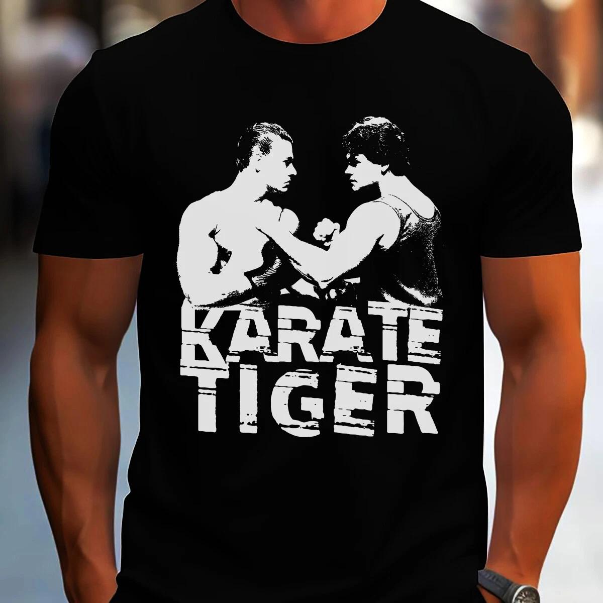 

Van Damme Karate Tiger No Retreat No Surrender Shirt Jean Claude 80s Retro Tee S