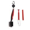 Golf Club Cleaning Kit Retractable Brush Groove Cleaner Club End Cleaner Durable Plastic Steel Golf Club Cleaner Red