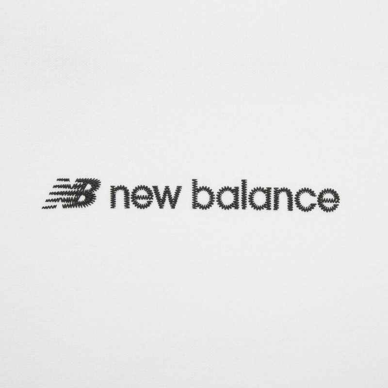 New Balance Heathertech Sweatshirt Men's White AMT03332-MUN
