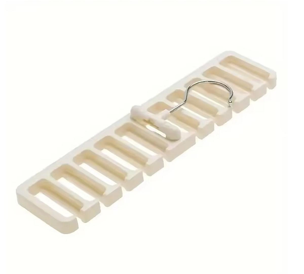 

1 шт. вешалка для ремня для галстука, вращающийся органайзер для ремня для гардероба, многофункциональная вешалка для шарфов, держатель для хранения в домашнем шкафу, аксессуары бежевый