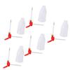 5Pcs 200ML Nozzle Oiler Sewing Machine Plastic Oil Injector Gun Type Spray Head Oiling Tool