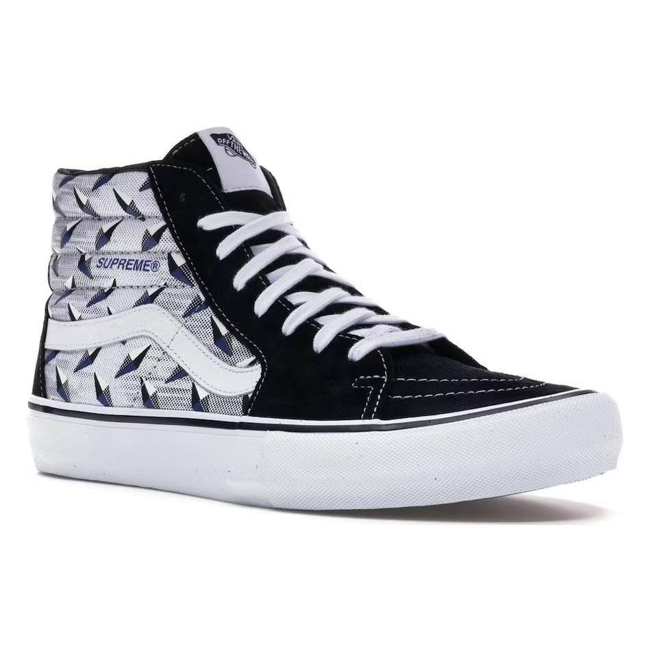 Sk8 Supreme x Vans-Hi Pro 'Diamond Plate Black Grey' VN0A45JDTEB