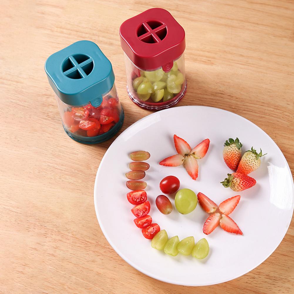 Grape Cutter/slicer for Toddlers Baby Grape Slicer Kitchen Gadget Stainless Steel Grape Cutter Slicer for Toddlers for Cherry