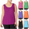 Maiuri de mărime Plus Pentru Femei Maiuri de vară Loose Fit Casual Camisole Tank XL-5XL