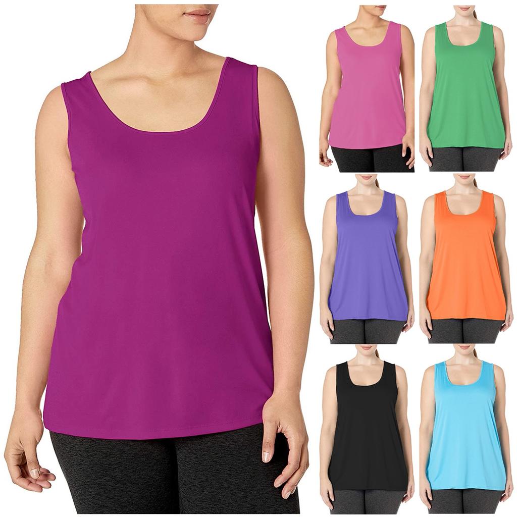 Plus Size Tank Tops For Women Summer Tank Tops Loose Fit Casual Camisole Tank XL-5XL