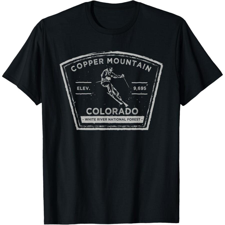 

Футболка для катания на снежных лыжах Copper Mountain Colorado XXXXXL разноцветный