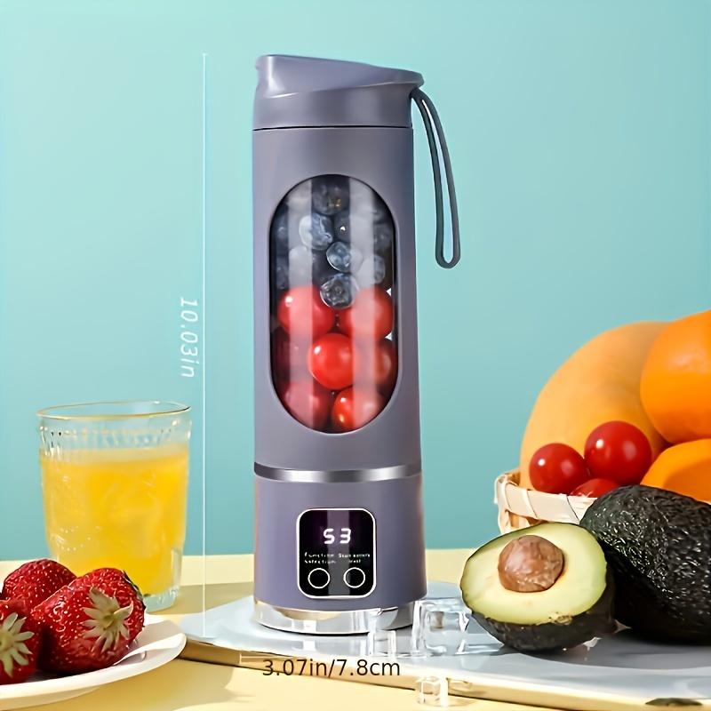 1PC Portable USB Rechargeable Blender & Juicer - Easy to Clean, Suitable for Fruit and Vegetable Drinks, Milkshakes