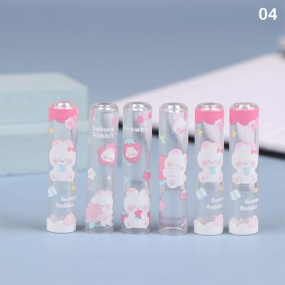 6 Pcs Bleistift Abdeckung Cartoon Bleistift Kappe Hut Student Kunststoff Bleistift Schutzhülle Werkzeug