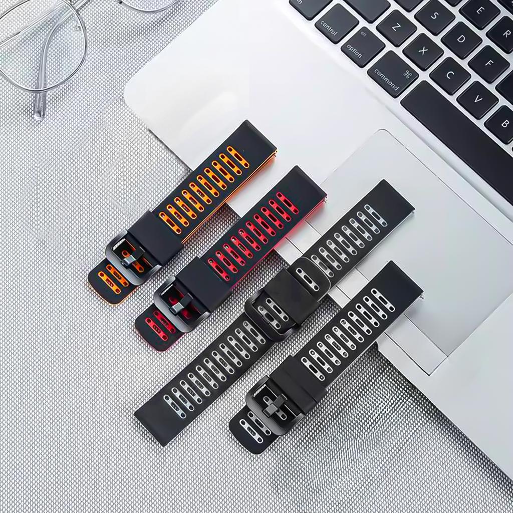 22mm Universal Strap For Huawei Watch GT 5 GT4 GT3 GT2 Gt2 Pro 46mm WATCH4 Pro Rubber Silicone Band for Xiaomi Watch Watchband