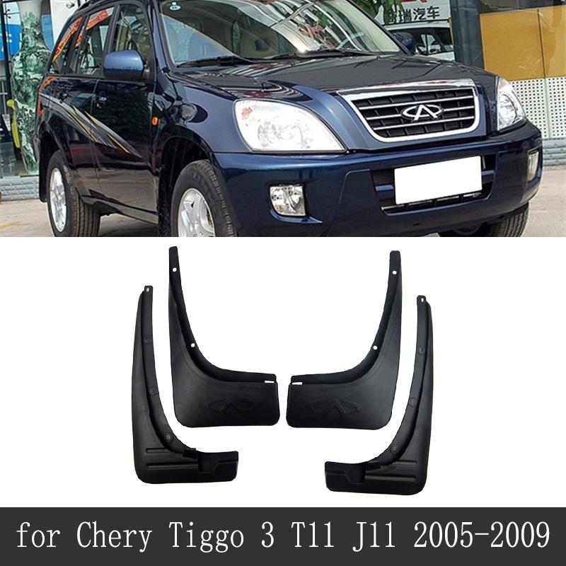 

4x для Chery Tiggo T11 3 J11 EVO5 2005 ~ 2013 DR Motor DR5 брызговики крыло брызговики автомобильные детали Стайлинг Tiggo T11 2005-2009