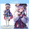 Cute Genshin Impact Seven Seven Zombie Figurine 16cm Collectible Desktop Display