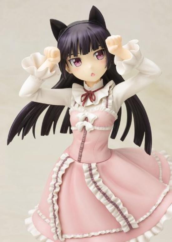 Kotobukiya My little sister be this Black Cat scale PVC painted finished product can't cute. -Sweet Lolita- 1/7