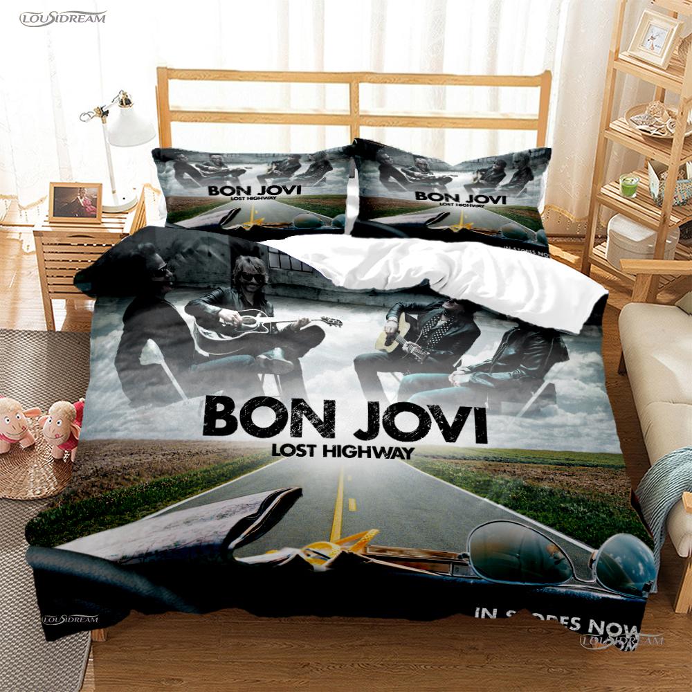 Casal Rock Band All Season Duvet Cover Comforter Bedding Sets Soft Quilt Cover and Pillowcases Boys Single/Double/Queen/King