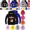 Nose Roblox Red Childrens Cartoon Print Hoodie Sweater Long Sleeve Tops