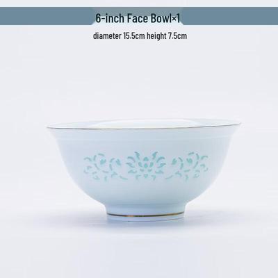 ZISIZ Celadon Porcelain Dinnerware Set