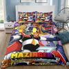 Mazinger Z Ufo Robot Grendizer Duvet Cover Pillowcase Bedding Set Adult Boy Girl Bedroom Decoration Children Single Double Size