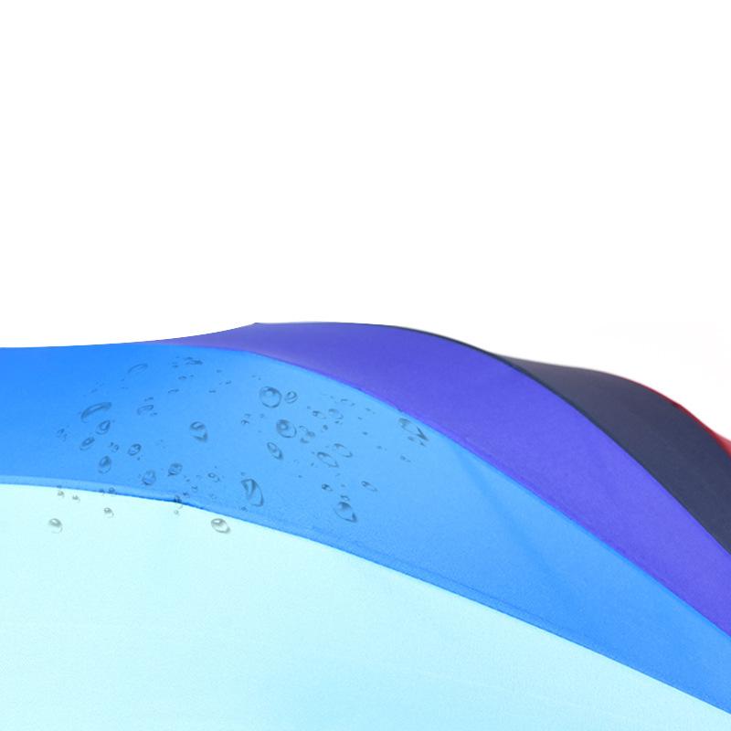 New special 16 bone plain rainbow umbrella long handle straight rod umbrella windproof umbrella umbrella umbrella umbrella