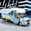 1:28 Model Mașină RV de Lux Diecast Vehicul Recreațional Model Van Camper Metalic Model Mașină de Turism Sunet și Lumină Jucărie Cadou pentru Copii