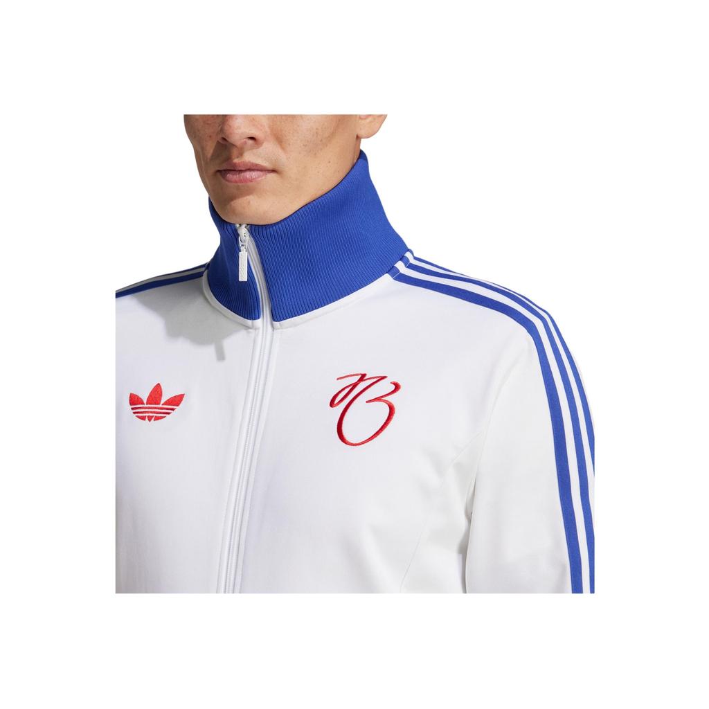 Adidas Originály Jude Bellingham Tepláková bunda Vintage Sportovní bunda Pánské bundy Bílá IM7913