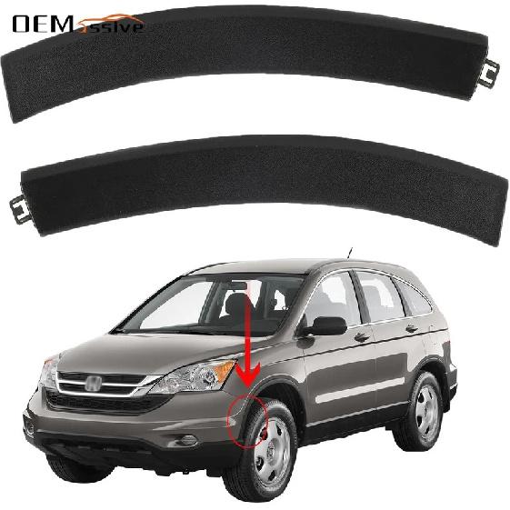 2 Pcs Bumper Filler Front Left Driver Side and Front Right Passenger Side Accessories 71103-SWA-000 For Honda CR-V CRV 2007-2011