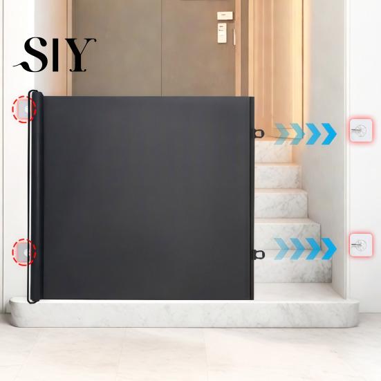 High-quality Pet Isolation Net Retractable Gate Mesh Safety No Drill Installation Indoor Barrier Without Outdoor Fence Home Divider for Stairs