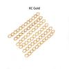 100 pièces/Lot 50mm 70mm Chaînes de Queue en Gros Chaîne d'Extension Allongée pour Bracelets Colliers Fabrication de Bijoux DIY Vente en Gros