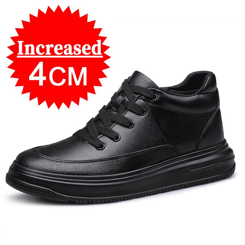 Fashion Lift Sneakers Men Elevator Shoes Summer Breathable Hidden Heels Heightening Shoes For Male Wedges Insole 8CM Casual Height Shoes