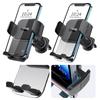 Car Phone Holder For Vent Air Vent Cell Phone Mount For Car Acrylic Hands Free Automobile Cradle Clip Stand 4-7" Cellphones