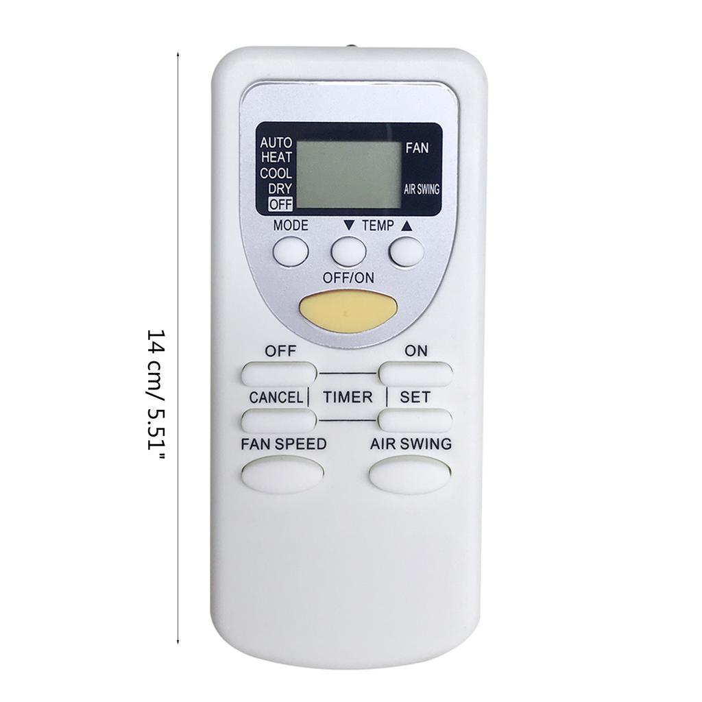 Remote Control Replacement Air Conditioner Remote Control for CSPW9KKA CSPW9MKD-2 CSPW12MKD-2 CSYW12DKE CSYW9DKE