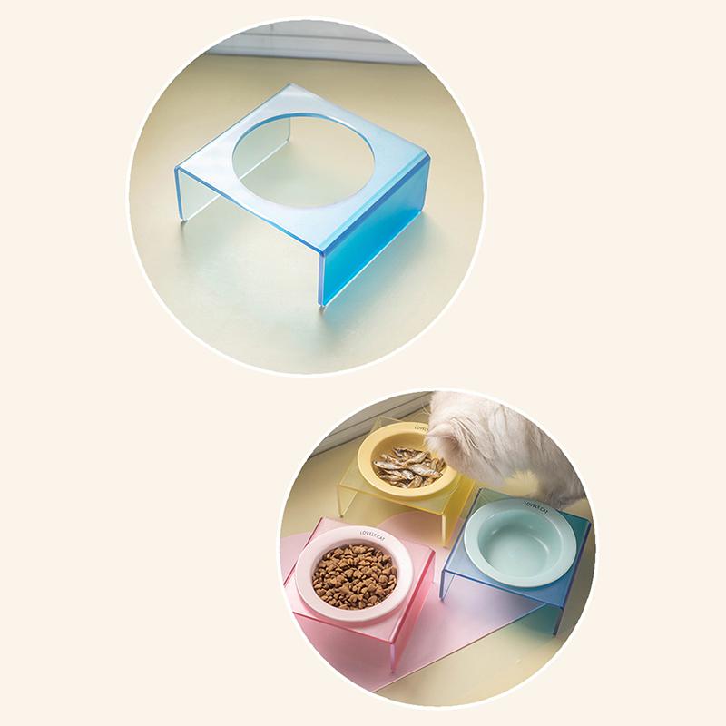 Ceramic Pet Cat Bowl Pet Drinking Water Feeding Bowl Ceramics Cat Food Dog Food Utensils Cat Dog Pet Supplies Accessories