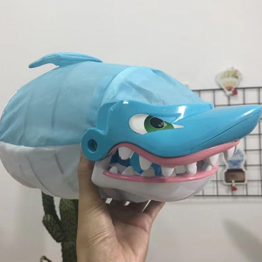 Trickery Sharks Trap Board Desktop Game Early Education Fishing Bite Shark Toy Boys Toys