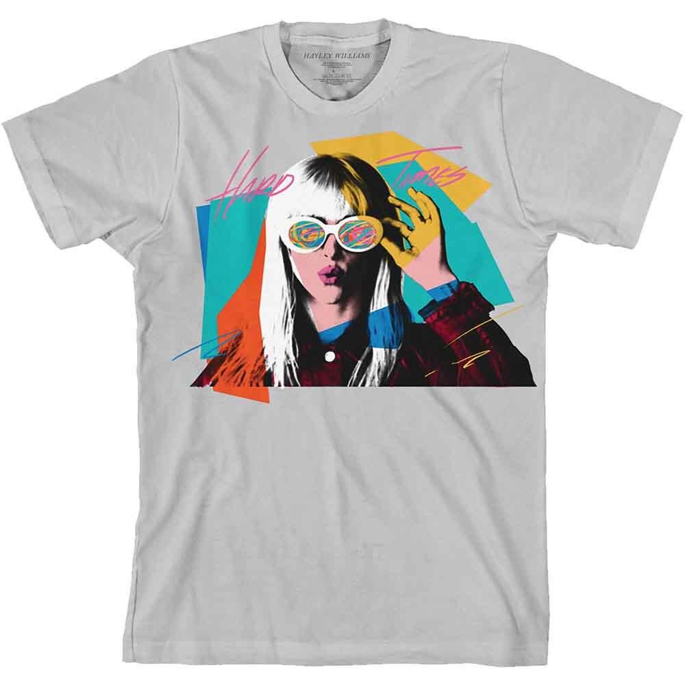 Hayley Williams Hard Times T-Shirt Grey New Unisex T-Shirt XL