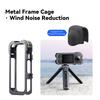 Quick Release Cage For X4 Air Action Camera Mount With Cold Shoe Full Protective Frame Case Accessories