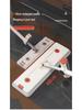 2025 Hands-Free Thickened Flat Mop - Effortless Wet & Dry Cleaning with High Water Absorption